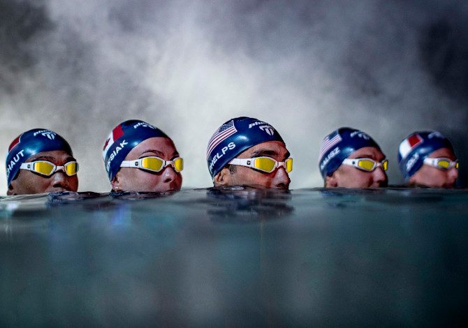 Phelps Ninja occhialono nuoto competitivo