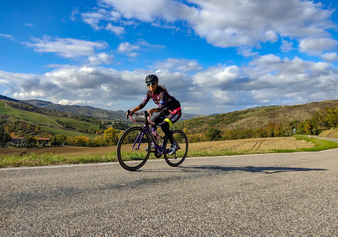 In bici sull'Appennino Romagnolo