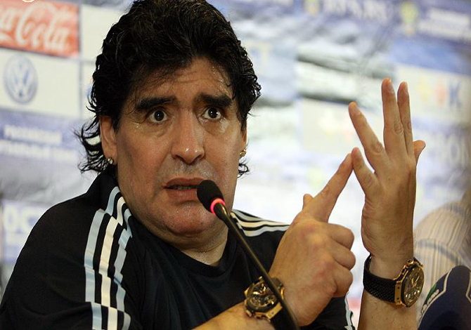 Diego Armando Maradona morto