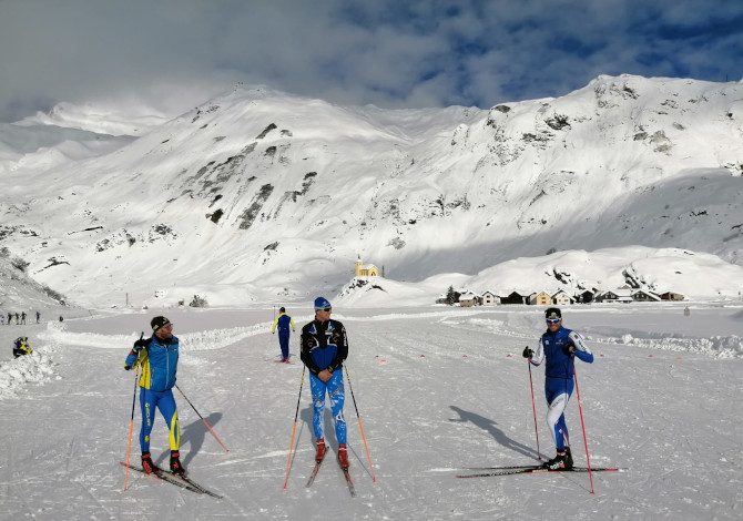 A Riale, in Alta Val Formazza, si torna a fare sci di fondo