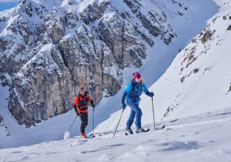 scialpinismo in zona gialla