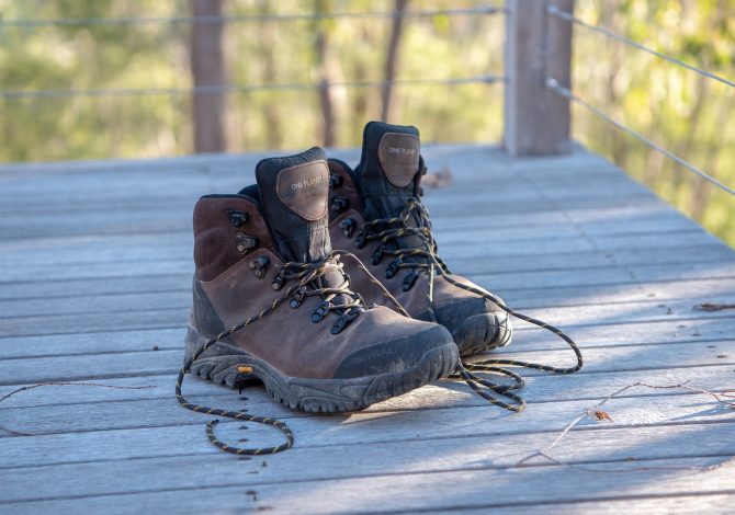 Mettere la cera agli scarponi da trekking