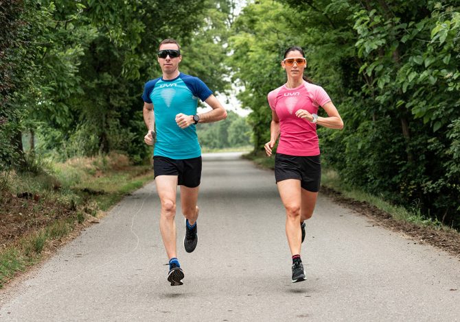 L'abbigliamento UYN da running è meraviglioso