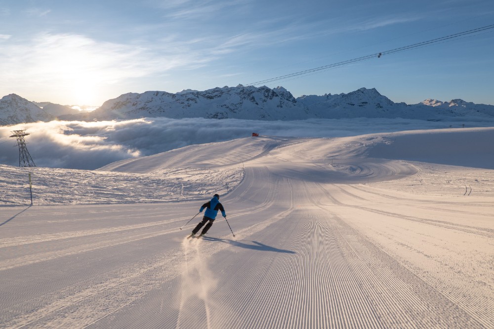 Piste da sci dell'Engadina