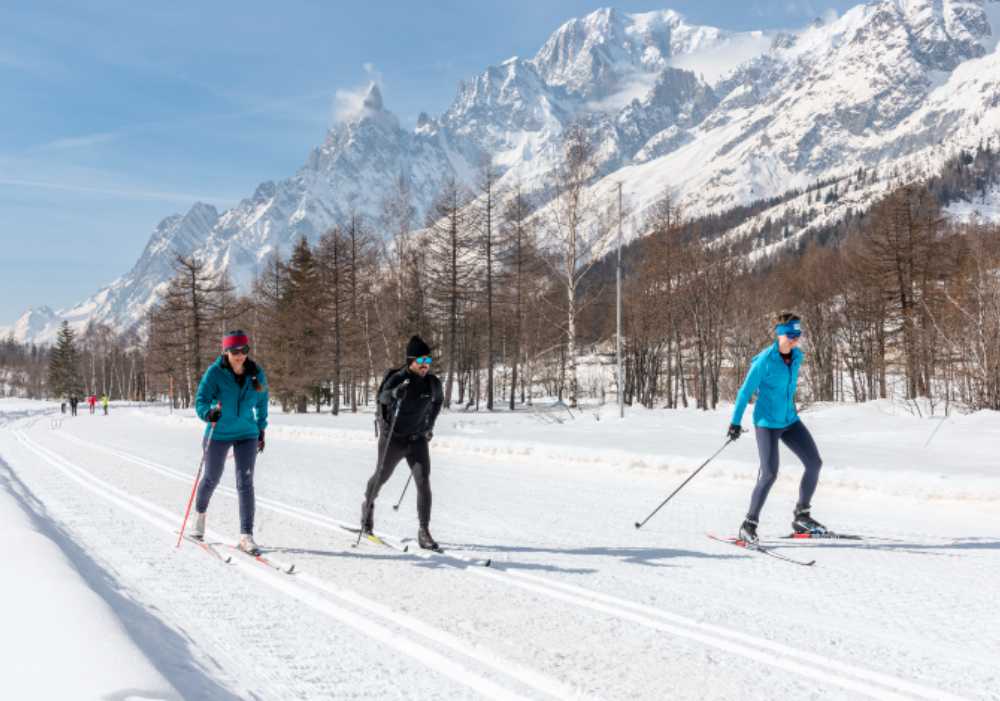 Sci di fondo in Val Ferret: 20 km di piste su vaste distese di neve