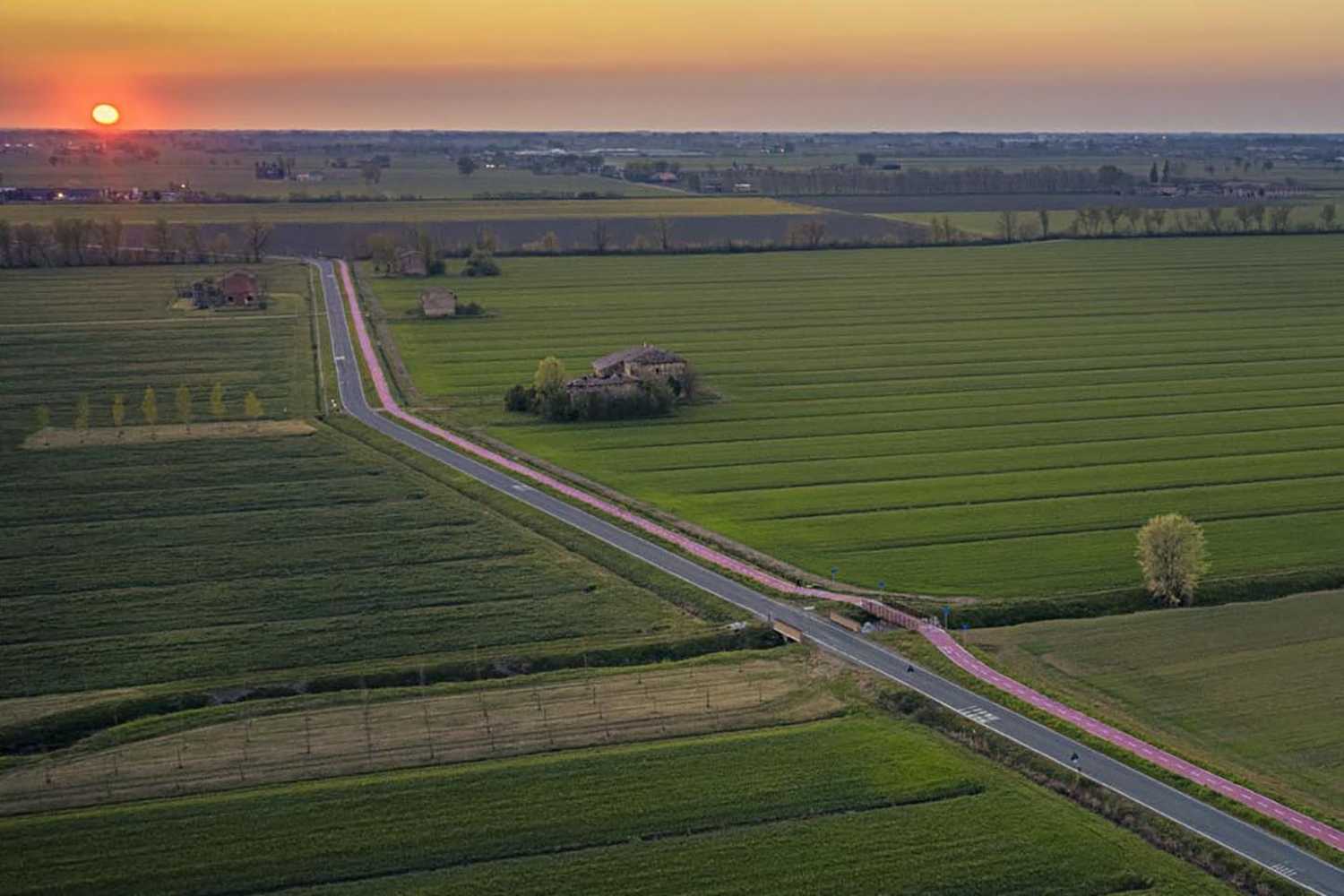 Ciclovia da Parma a Busseto lungo la Food Valley Bike