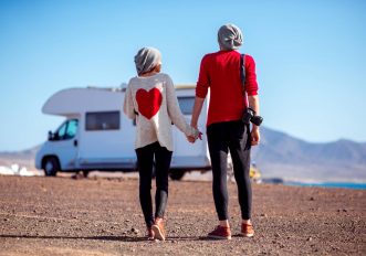 fughe romantiche in camper per San Valentino