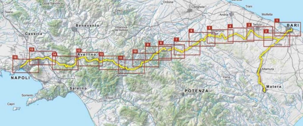 Bari - Napoli in bicicletta | La ciclovia dei Borboni