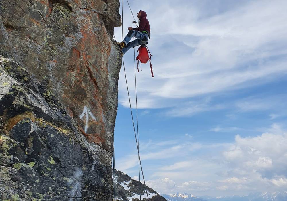 Attività estive in Tirolo arrampicata