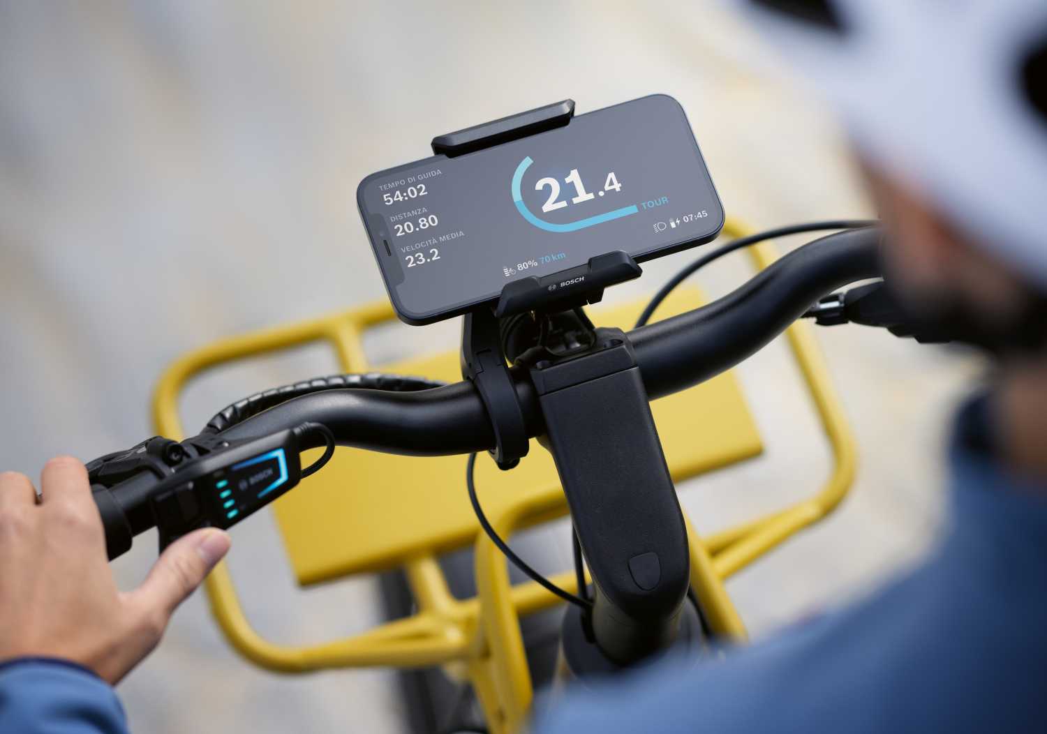 nero Cover protettiva navigatore bici kwmobile Custodia per Bosch Intuvia Performance Line Porta navigatore dispositivo GPS in silicone 