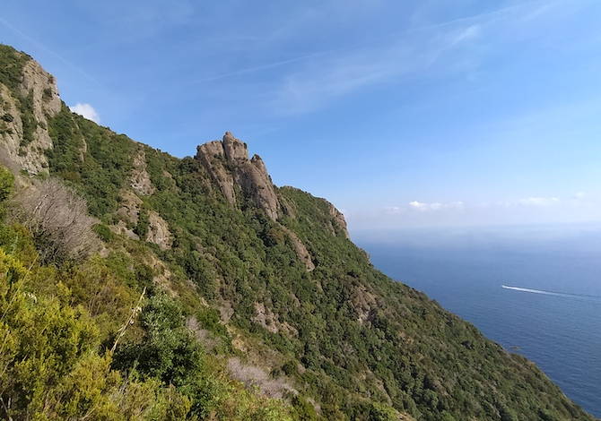 Parco di Portofino e sentiero delle Batterie, Liguria