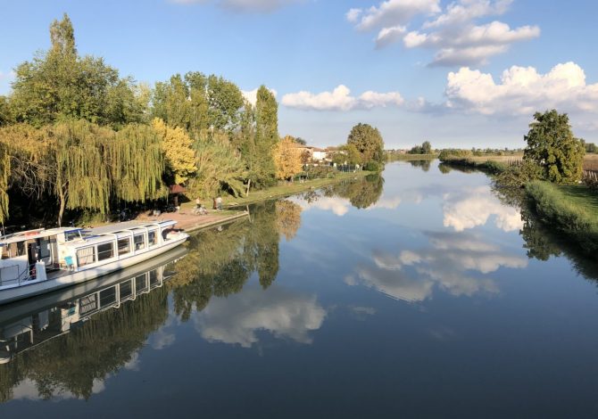 itinerari cicloturistici a Ferrara: gli Anelli del Po