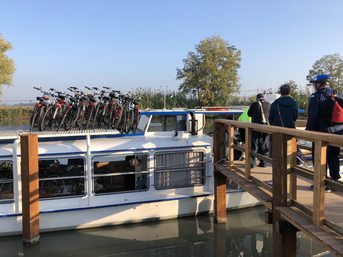 itinerari cicloturistici a Ferrara: gli Anelli del Po