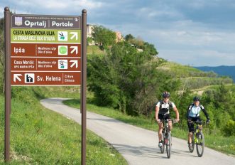 Itinerari ciclabili in Istria