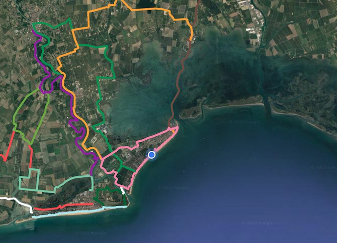 ciclabile-lignano-marano-mappa