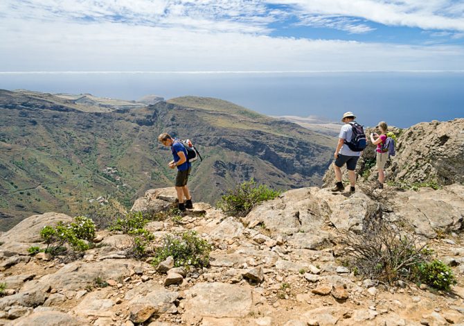 sentiero GR131 alle Canarie