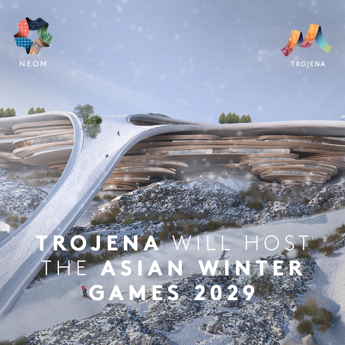 I Giochi Asiatici Invernali 2029 si terranno nel deserto dell'Arabia Saudita