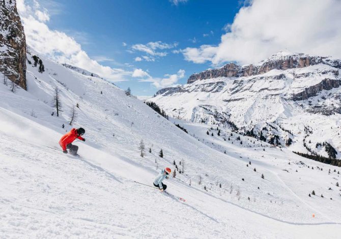 Arabba, sciare nel cuore delle Dolomiti