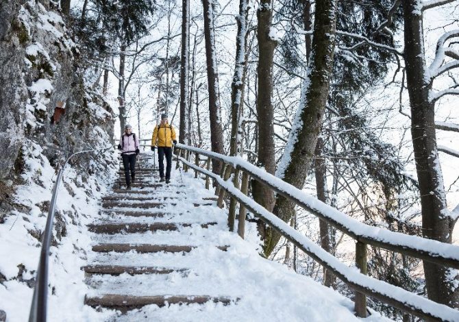 Nel Kufsteinerland, le vacanze sulla neve in stile fiabesco