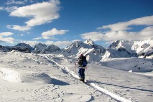 facili itinerari con le ciaspole in Piemonte