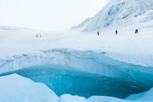 Progressione su ghiacciaio e cambiamenti climatici