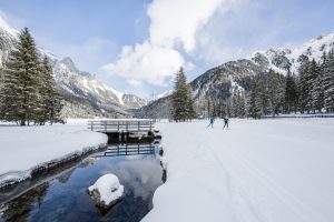 Sci di fondo a Plan de Corones, nella bellezza dei luoghi Patrimonio Unesco