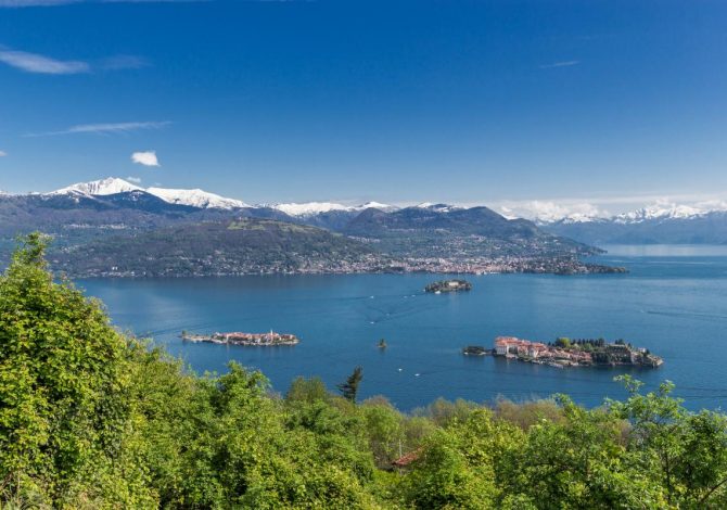 Primavera tra i grandi laghi e le Alpi dell'Alto Piemonte