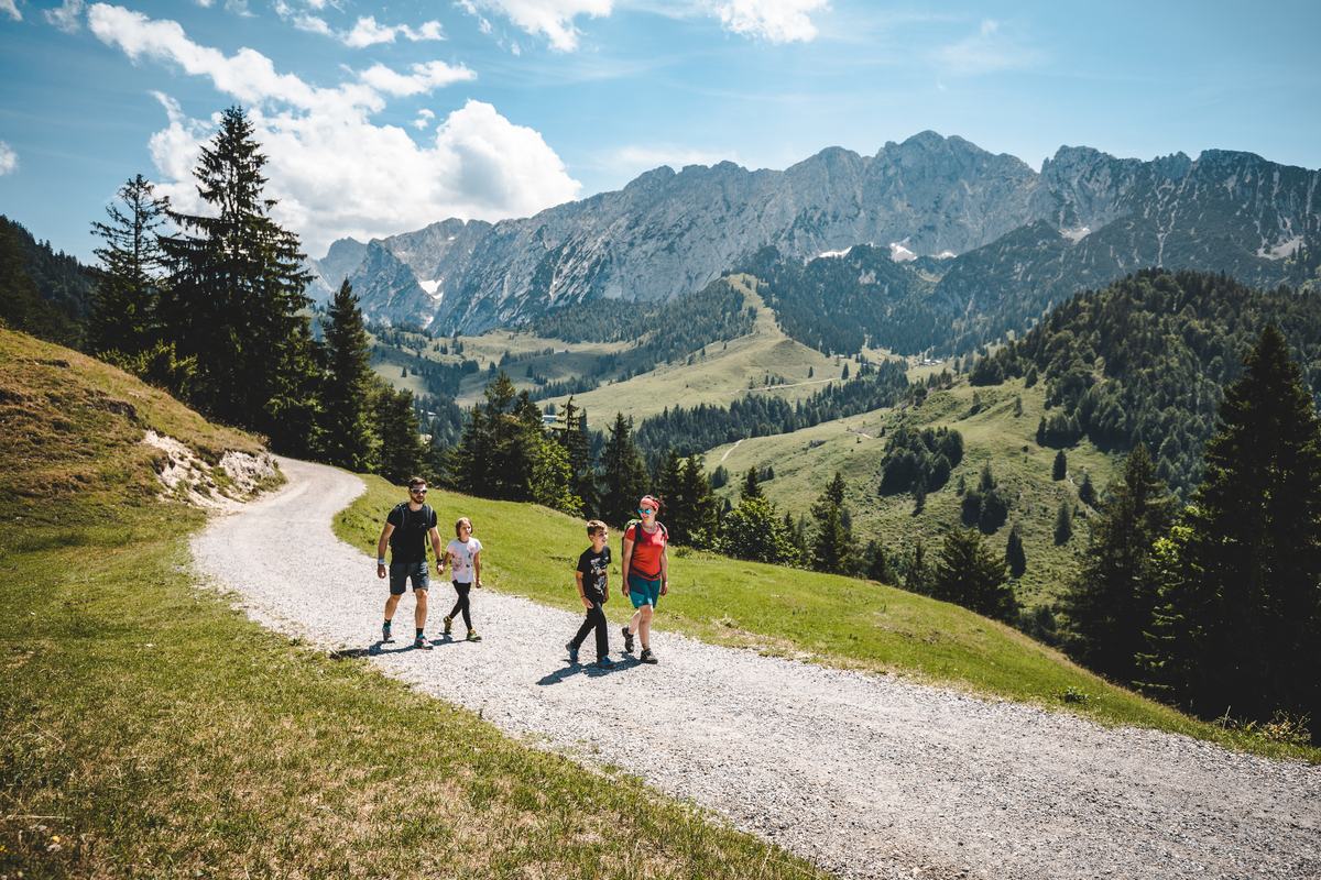 La magnifica Riserva Naturale Protetta del Kaisergebirge