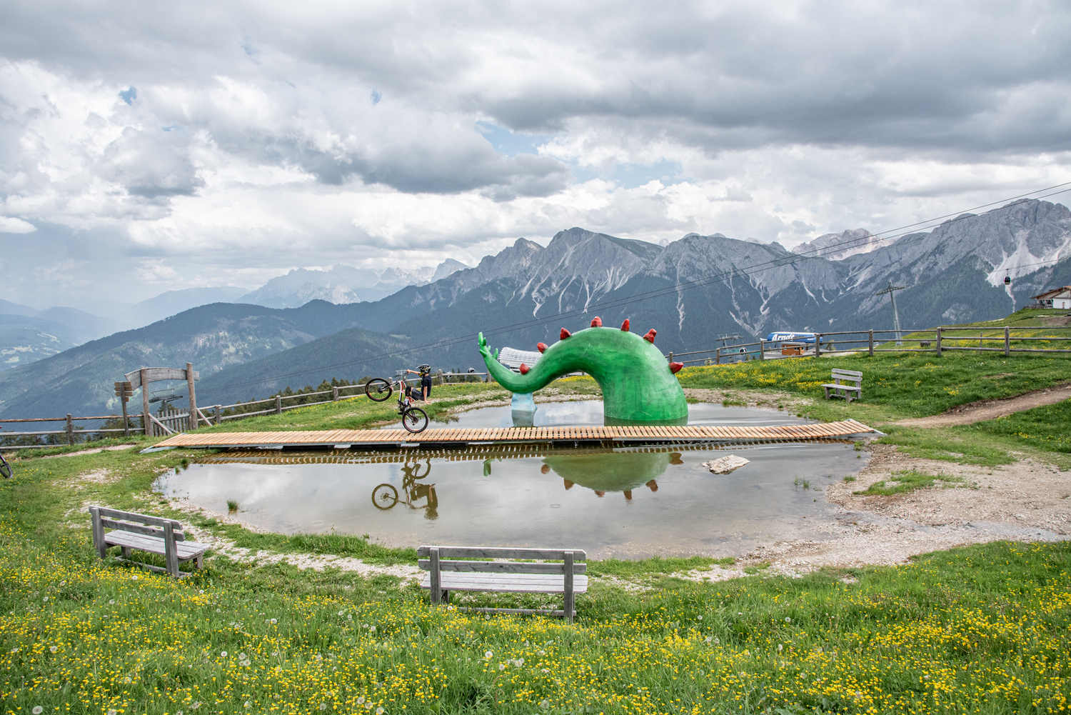 Se ami la mountain bike devi provare il Bike Park Plan de Corones