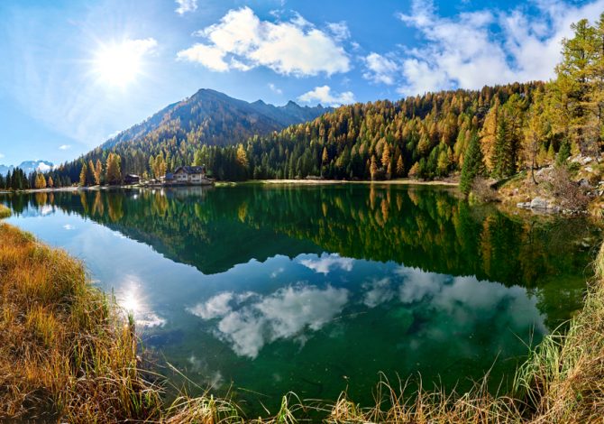 Il bellissimo lago di Nambino a Madonna di Campiglio ora è raggiungibile da tutti