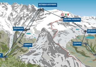 Da Breuil Cervinia a Zermatt in funivia: ecco il Matterhorn Alpine Crossing