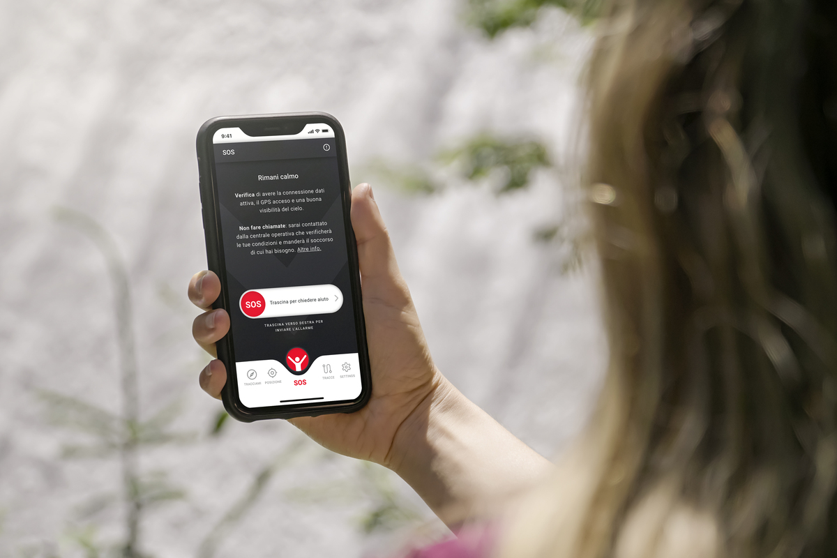App che ti soccorre in montagna
