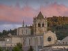 villaggio-e-monastero-di-vallbona-de-les-monges-al-tramonto-foto-sergi-boixader