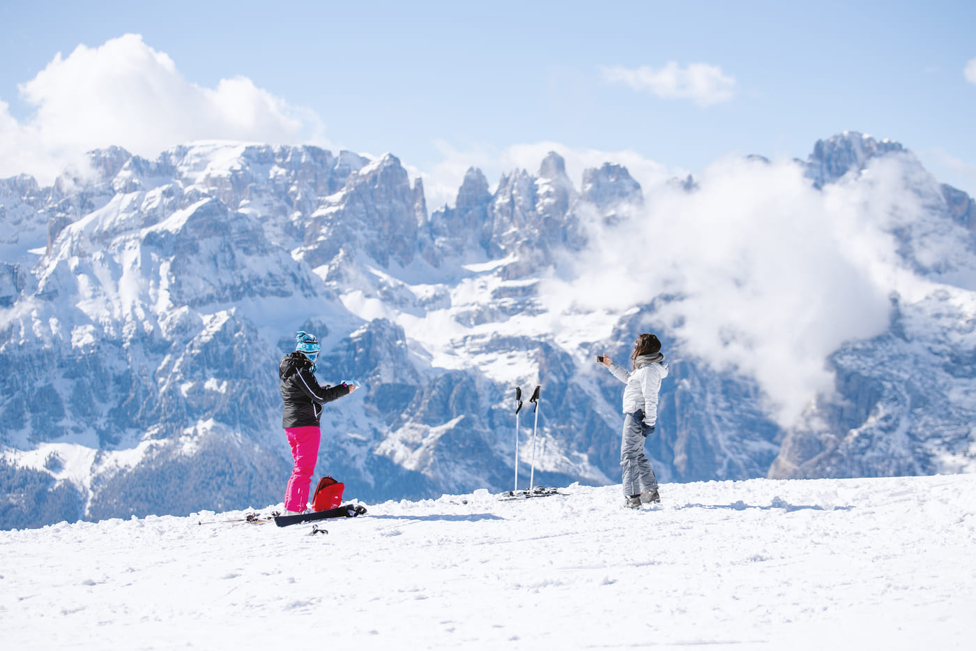 Arriva l'inverno in Dolomiti Paganella: la neve per tutti i gusti