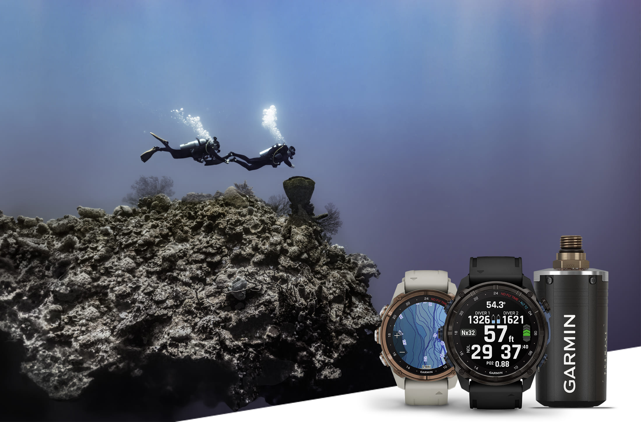 Un orologio per le immersioni sale