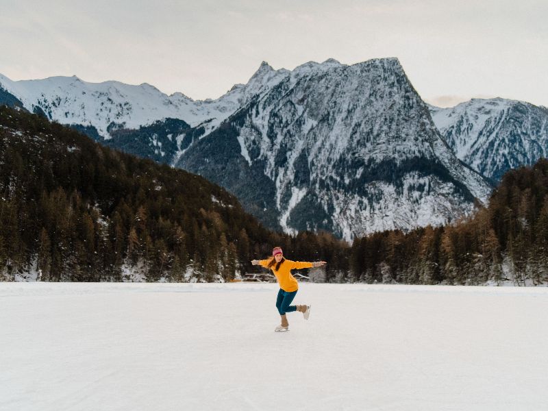 Alla scoperta dei laghi invernali del Tirolo