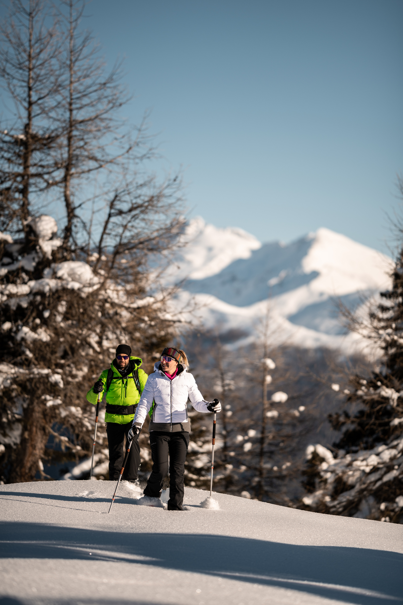 Sci all'alba, slittino in notturna al Monte Cavallo