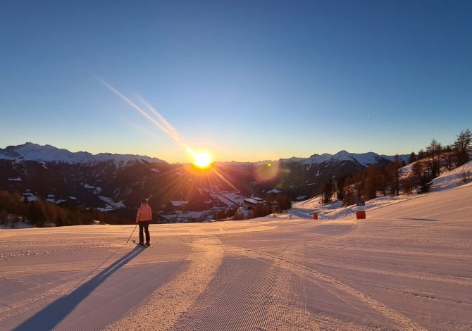 Sci all'alba, slittino in notturna al Monte Cavallo