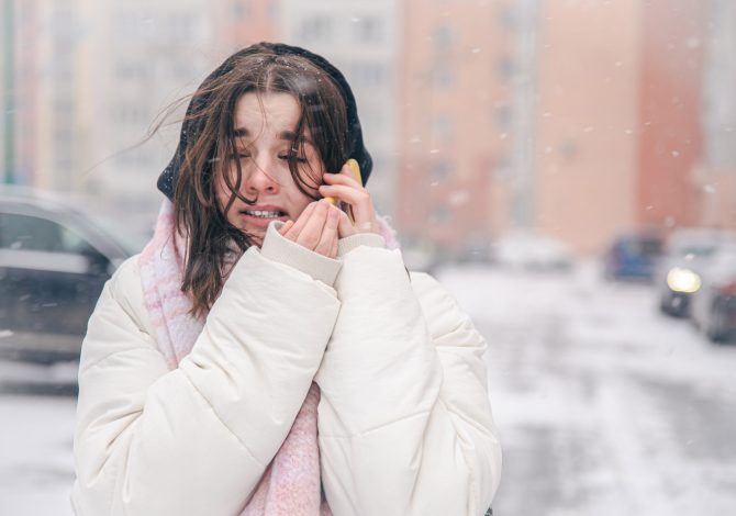 Perché in inverno gli occhi lacrimano di più?