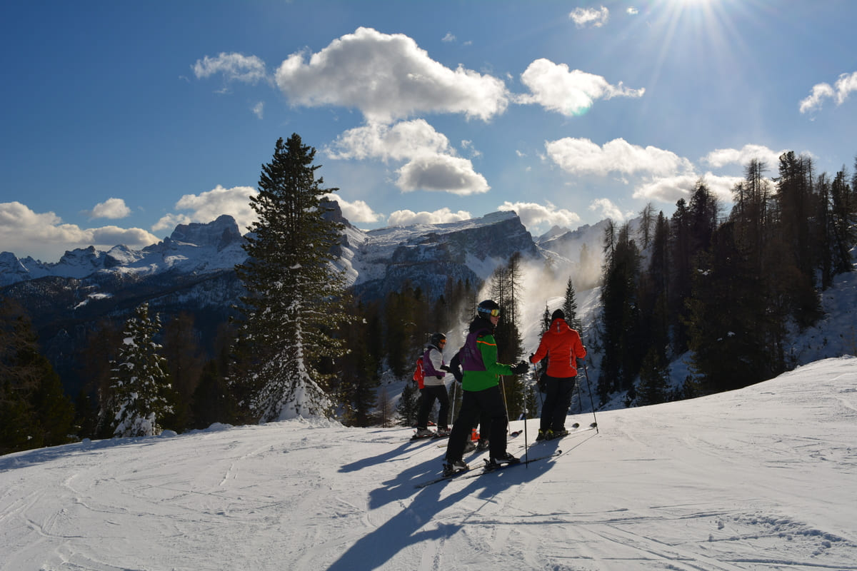 Dall'Alta Badia a Cortina con gli sci