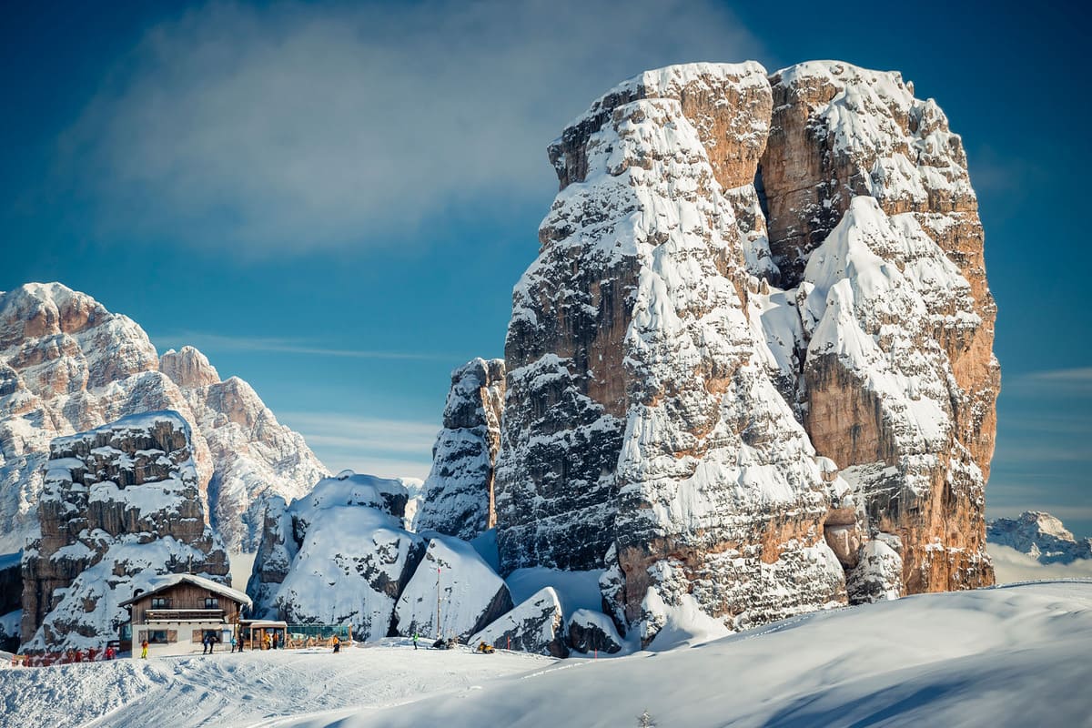 Dall'Alta Badia a Cortina con gli sci