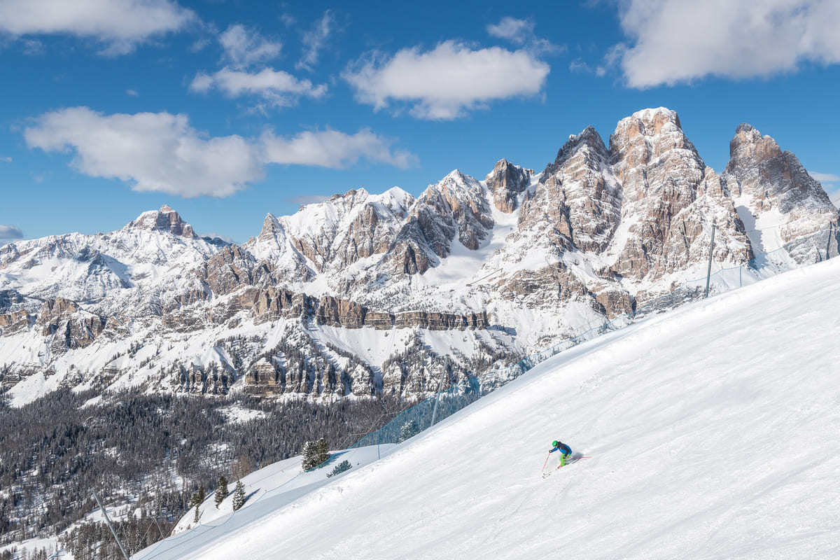 Dall'Alta Badia a Cortina con gli sci