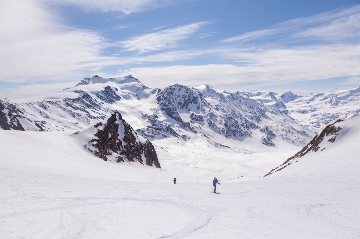 La primavera a Bormio è la stagione dello scialpinismo