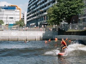 surf a Rotterdam in città