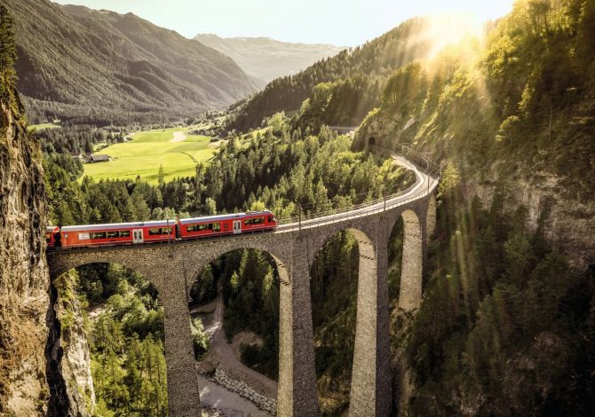 Landwasserwelt | Parco per famiglie Ferrovia Retica