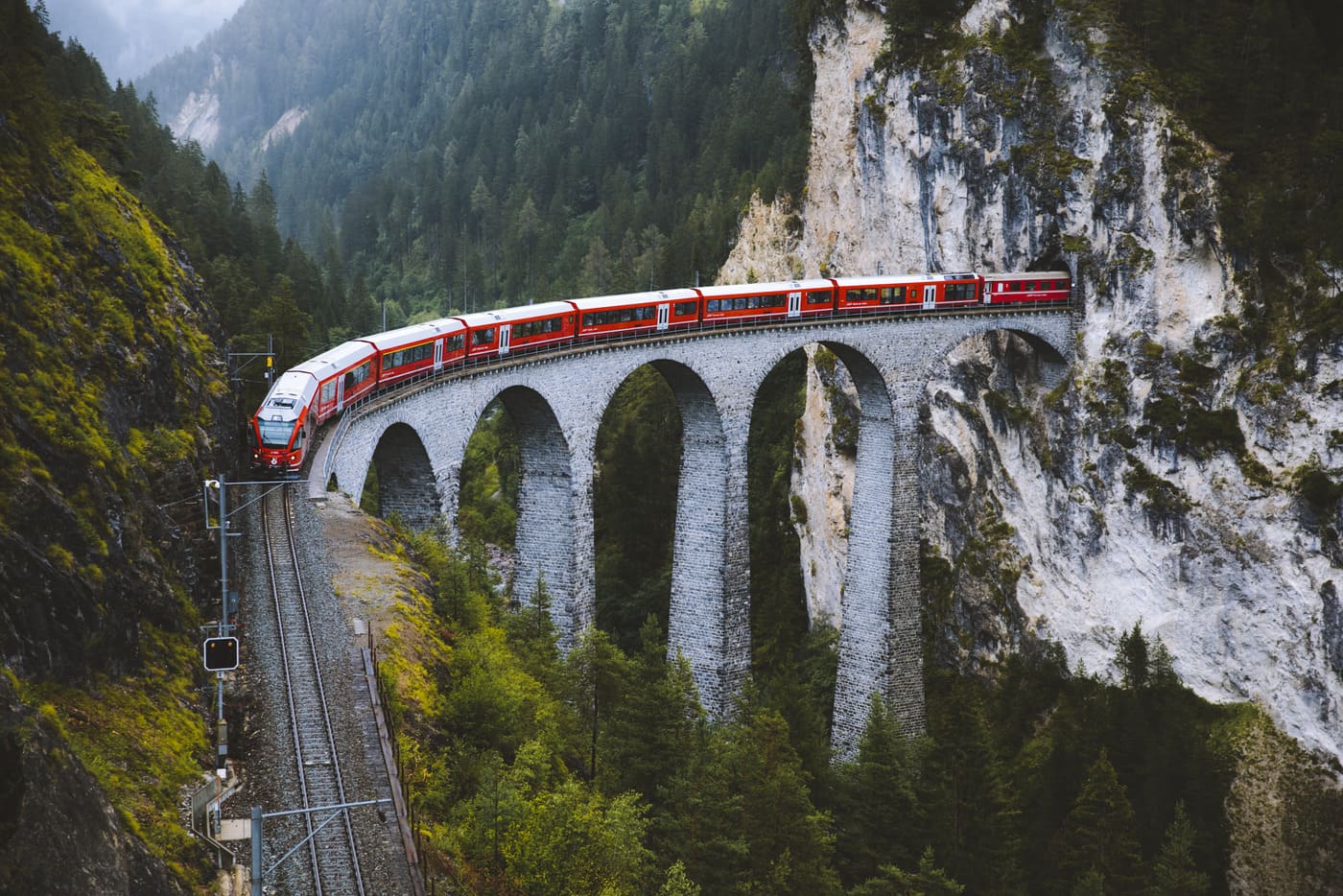 Landwasserwelt | Parco per famiglie Ferrovia Retica