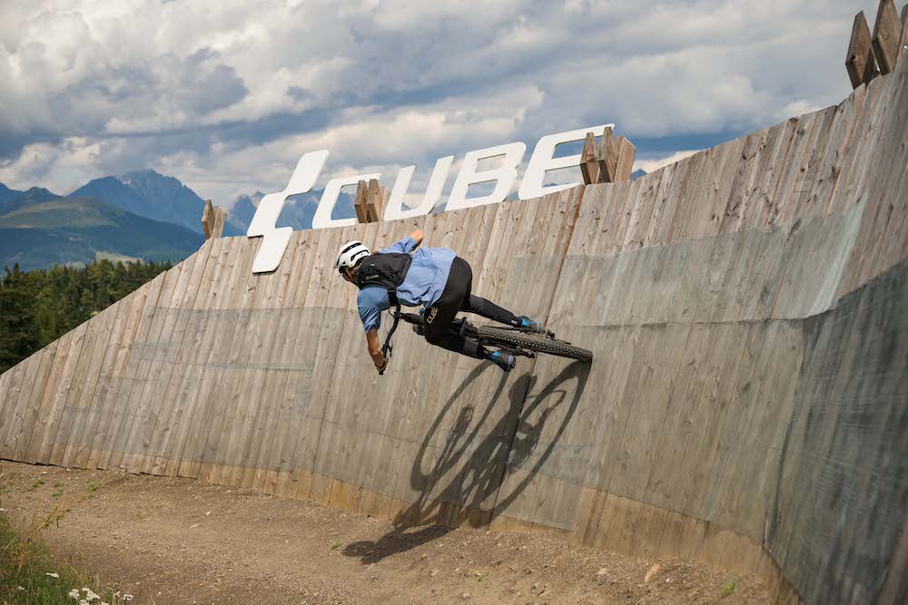 Vélos Cube au bike Park Plan de Corones