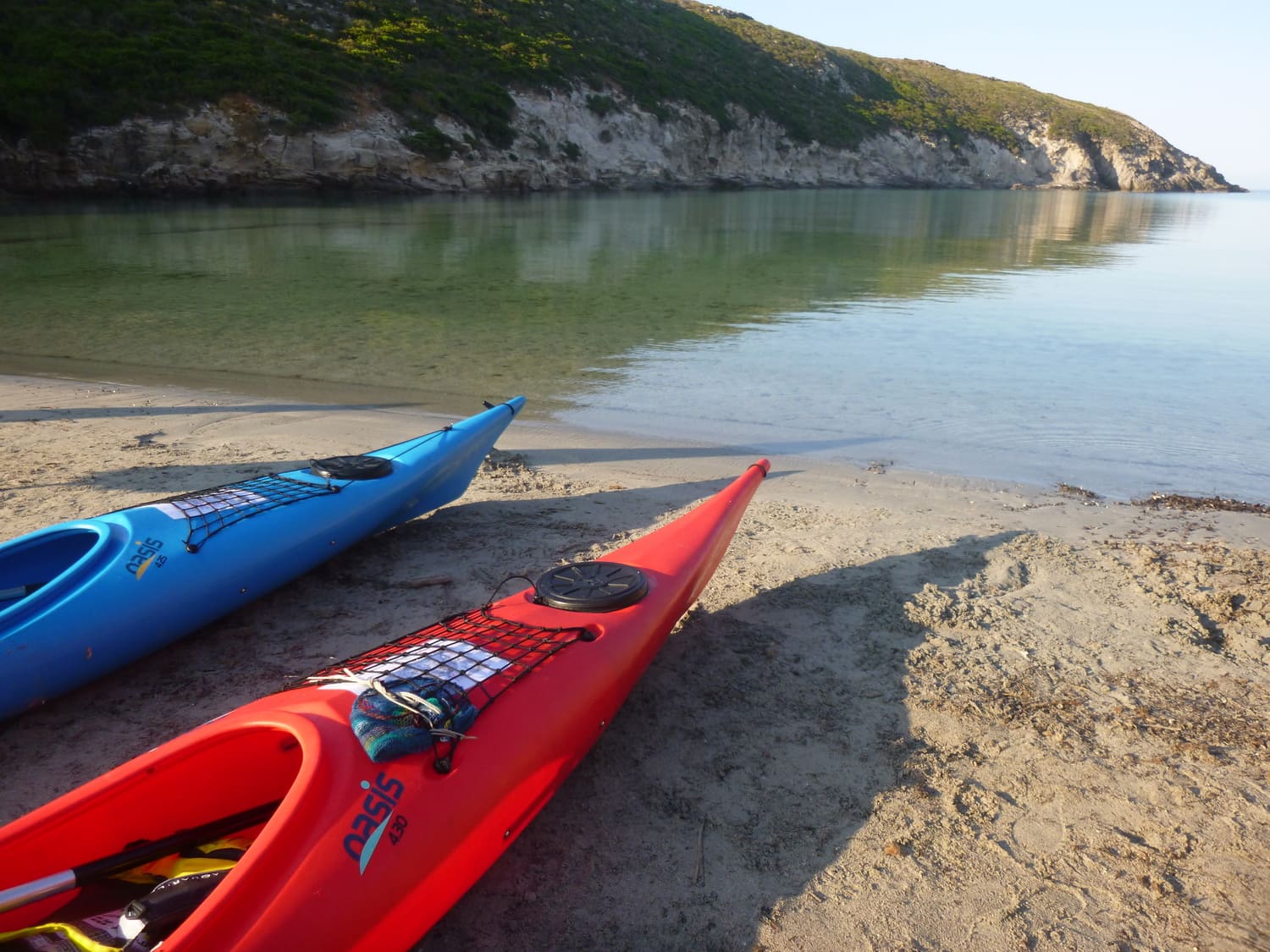 Siamo andati in Sardegna a provare le canoe Oasis 4,25 E 4,30 Expedition