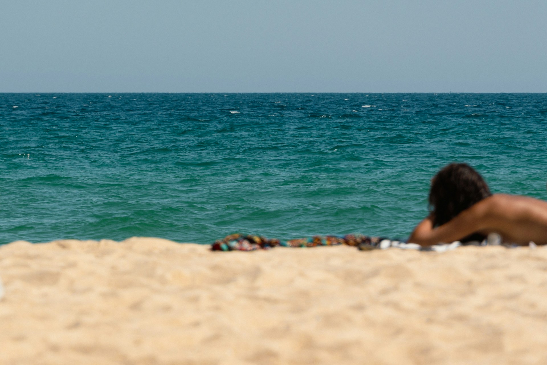 Stare al mare stanca