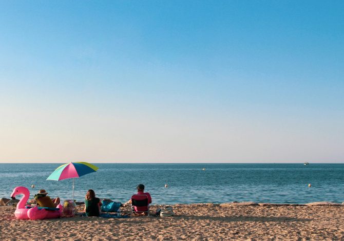 Stare al mare stanca
